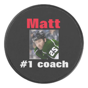 Hockey Puck Personalized with photo and text