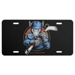 Hockey Rat License Plate