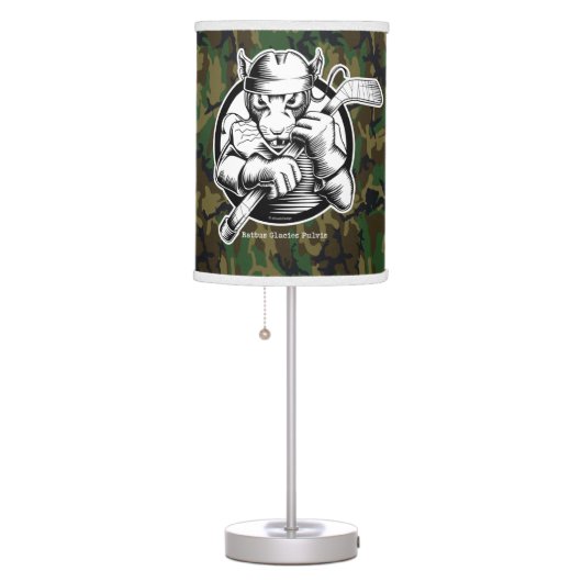 Hockey Rat Table Lamp (Right)