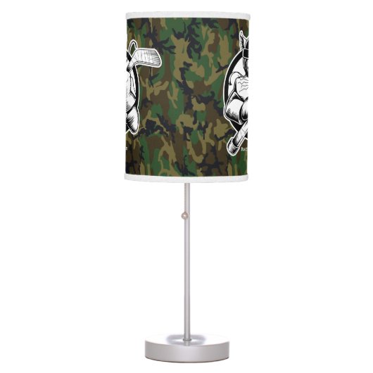 Hockey Rat Table Lamp (Front)