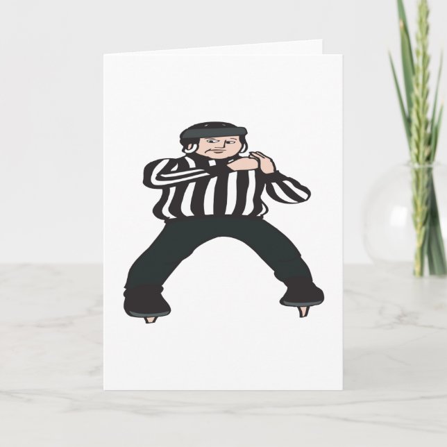 Hockey Referee Card (Front)