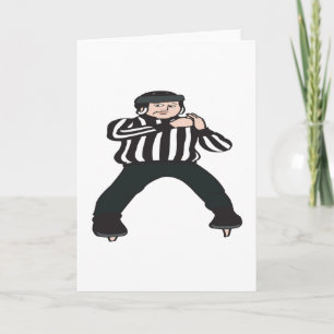 Hockey Referee Card