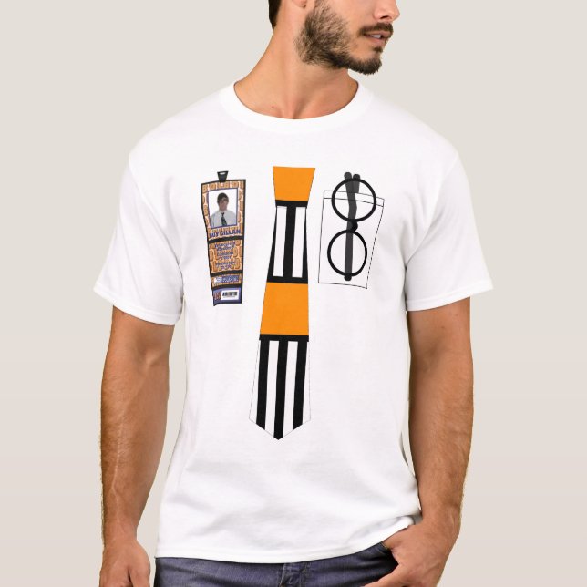 "Hockey Referee" Tie Shirt (Front)