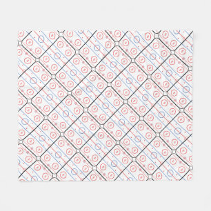 Hockey Rink Companion Autograph Ready Fleece Blanket
