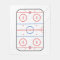 Hockey Rink Companion Autograph Ready