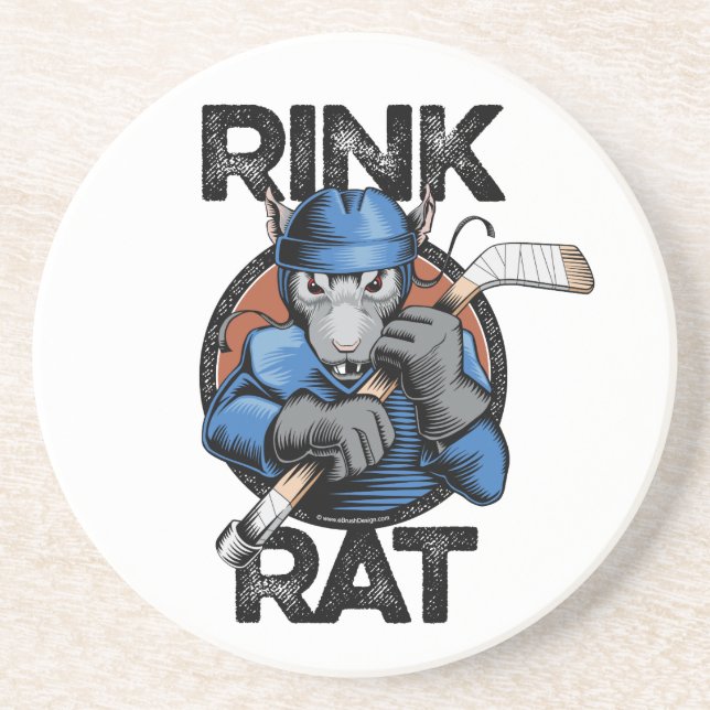 Hockey Rink Rat Coaster (Front)