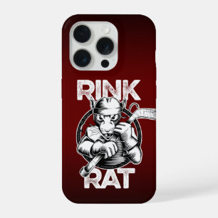 Hockey Rink Rat iPhone 15 Pro Case