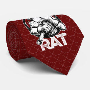 Hockey Rink Rat Neck Tie
