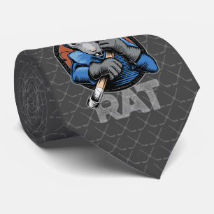 Hockey Rink Rat Neck Tie