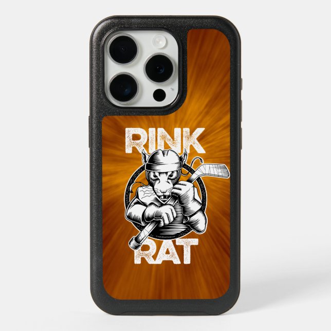Hockey Rink Rat OtterBox iPhone Case (Back)