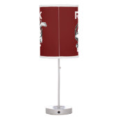 Hockey Rink Rat Table Lamp (Back)