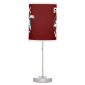 Hockey Rink Rat Table Lamp (Front)