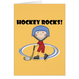 Hockey Rocks T-shirts and Gifts Cards