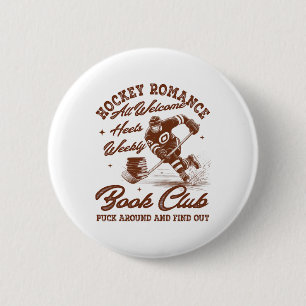 Hockey Romance Smut Reader Book Club Book Lover Bo Button