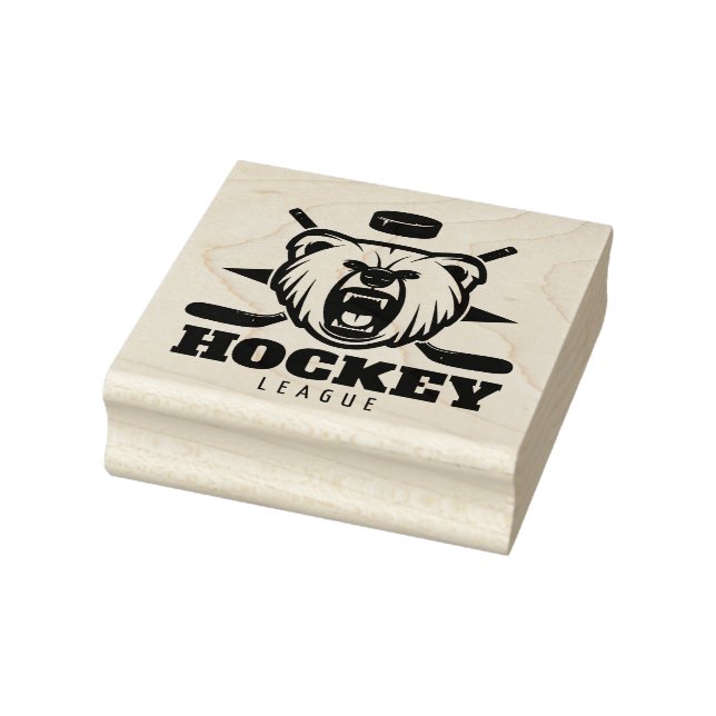 Hockey Rubber Stamp (Stamp)