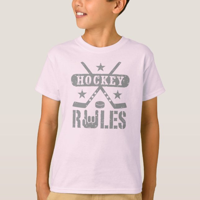 Hockey Rules T-Shirt (Front)