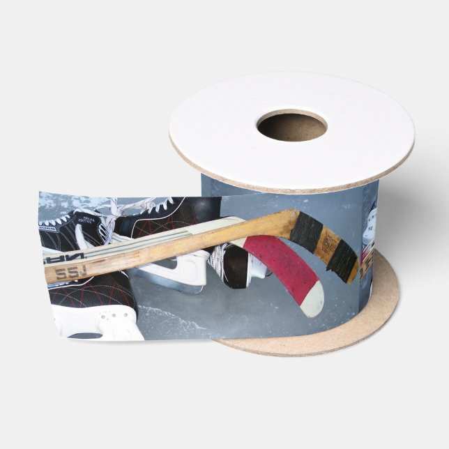 Hockey Satin Ribbon (Spool)