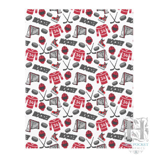 Hockey Scrapbook Paper