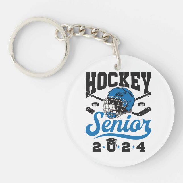 Hockey Senior Class of 2024  Keychain (Front)