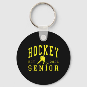 Hockey Senior Night Hockey Senior 2026 Graduation  Keychain