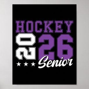Hockey Senior Night Hockey Senior 2026 Graduation Poster