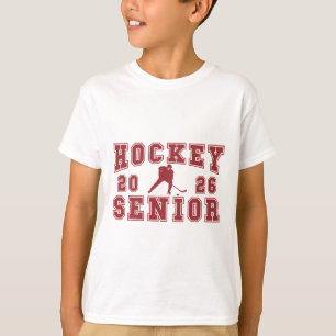 Hockey Senior Night Hockey Senior 2026 Graduation T-Shirt