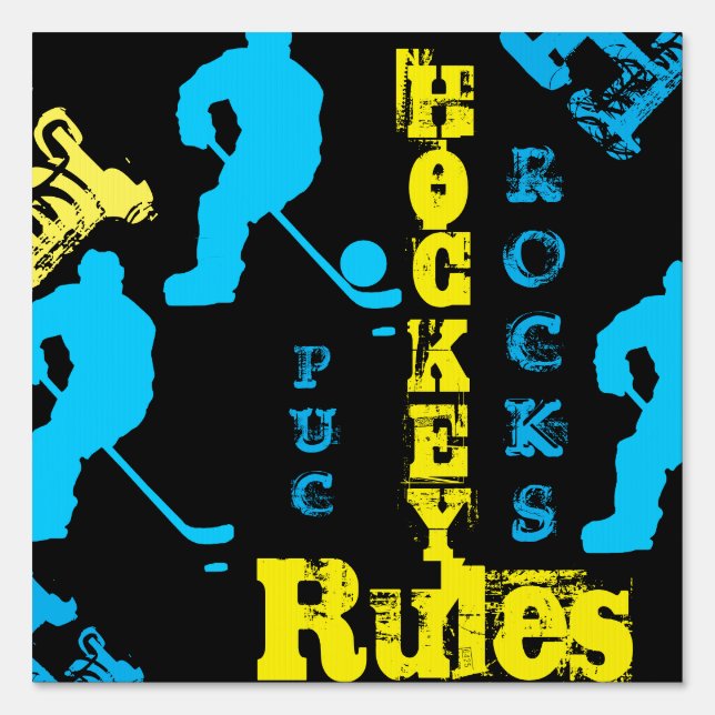 HOCKEY SIGN (Front)