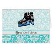 Hockey Skates; Damask (Front Horizontal)