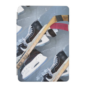 Hockey Skates Sticks Photography iPad Mini Cover