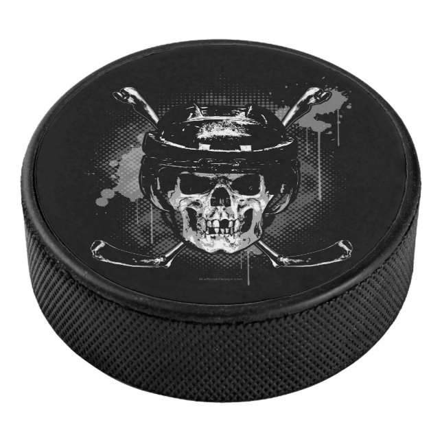 Hockey Skull Puck (3/4)