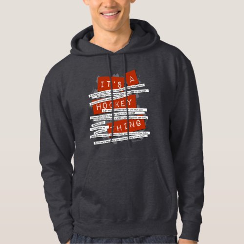 Hockey Slang Hoodie