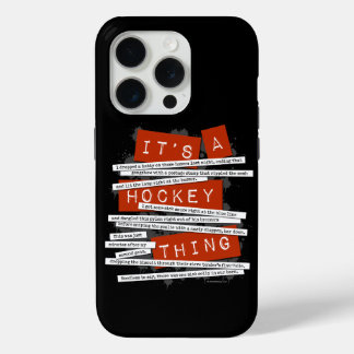 Hockey Slang iPhone 5 case
