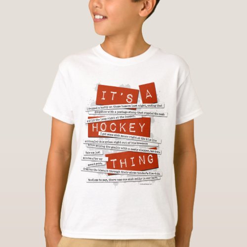 Hockey Slang T_Shirt