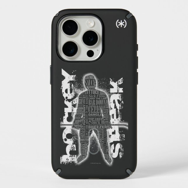 Hockey Speak Speck iPhone Case (Front)