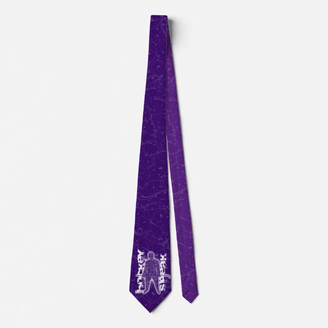 Hockey Speak Tie (Front)