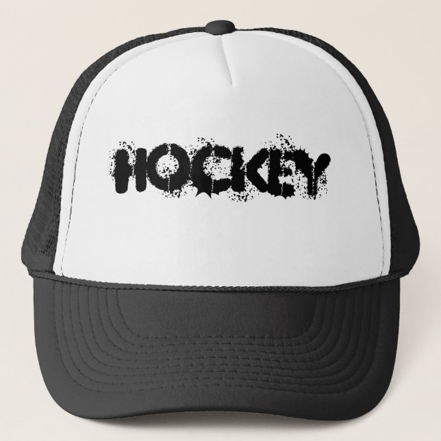 HOCKEY SPORT TRUCKER HAT (Front)