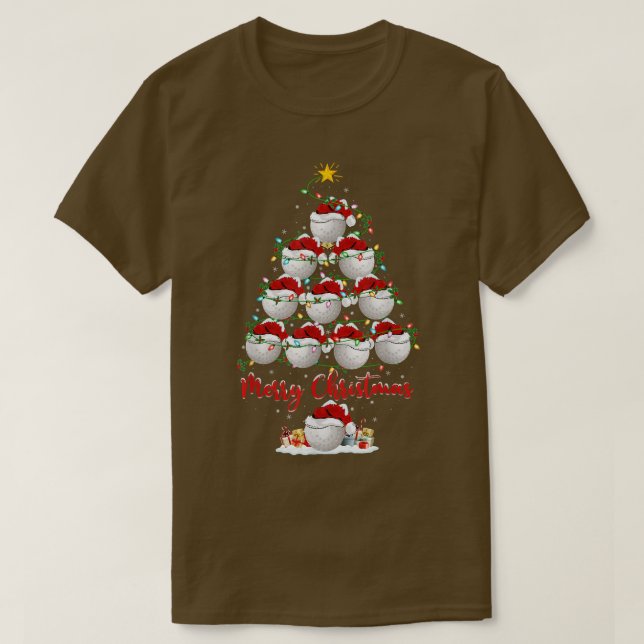 Hockey Sports Matching Santa Field Hockey Christma T-Shirt (Design Front)
