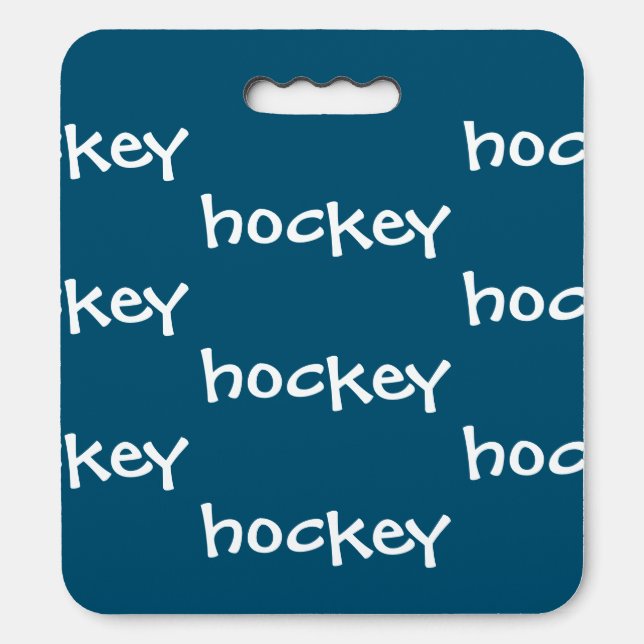 Hockey Stadium Seat Cushion (Front Vertical)