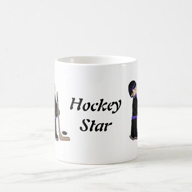 Hockey Star Coffee Mug (Center)