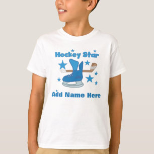 Hockey Star Customizable T-shirt