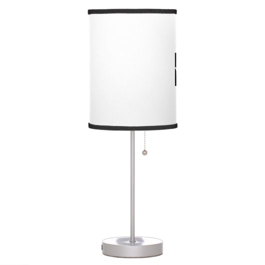 Hockey Stick lamp. Table Lamp (Left)