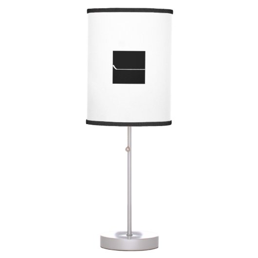 Hockey Stick lamp. Table Lamp (Front)