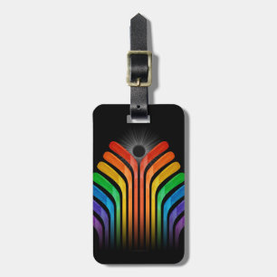 Hockey Stick Spectrum Luggage Tag
