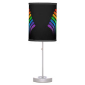 Hockey Stick Spectrum Table Lamp (Front)