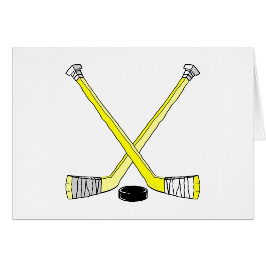 Hockey Sticks Cards (Front Horizontal)