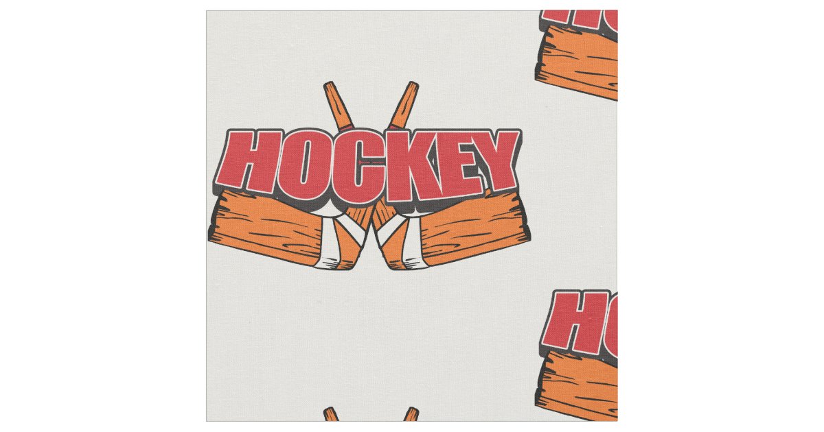 Hockey Sticks Fabric Zazzle