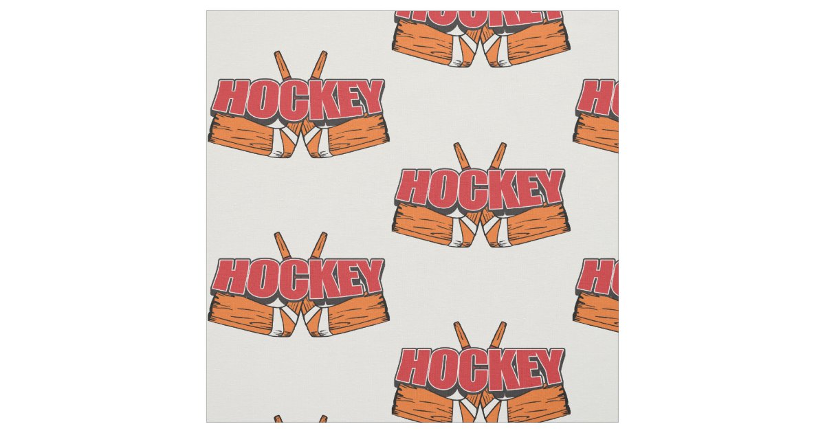 Hockey Sticks Fabric Zazzle
