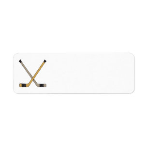 Hockey Sticks Label