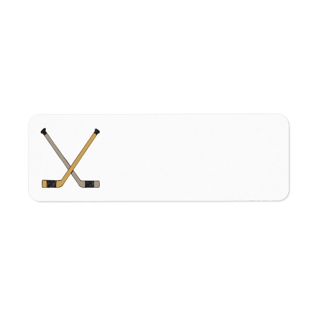 Hockey Sticks Label (Front)