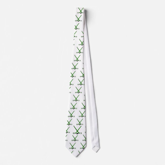 Hockey Sticks Neck Tie (Front)